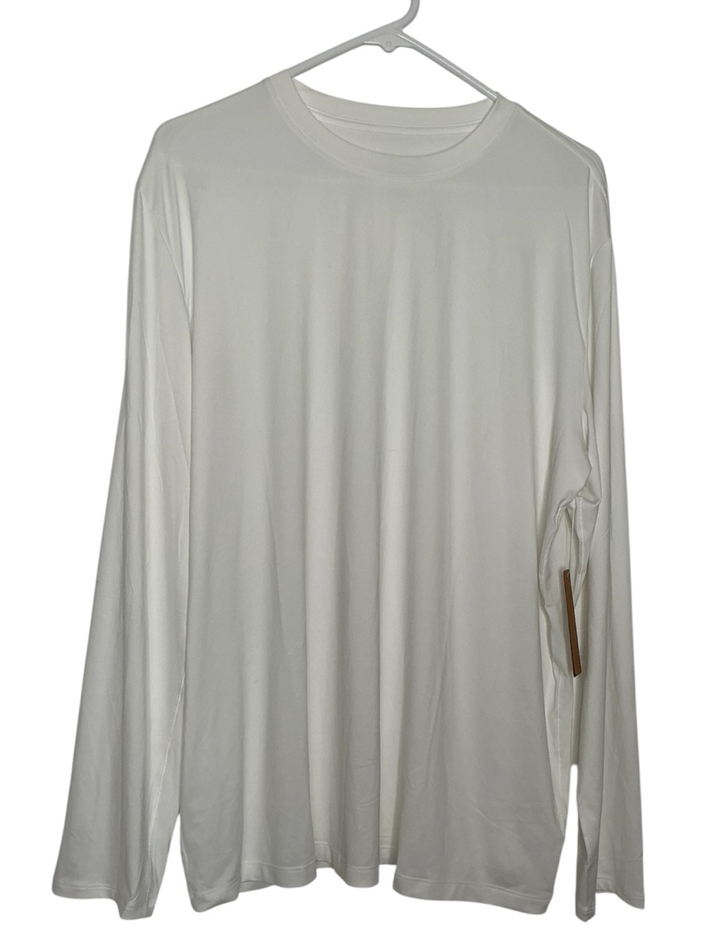 Skims Men's Long-Sleeve Outdoor Jersey Shirt NWT in Chalk Size Large